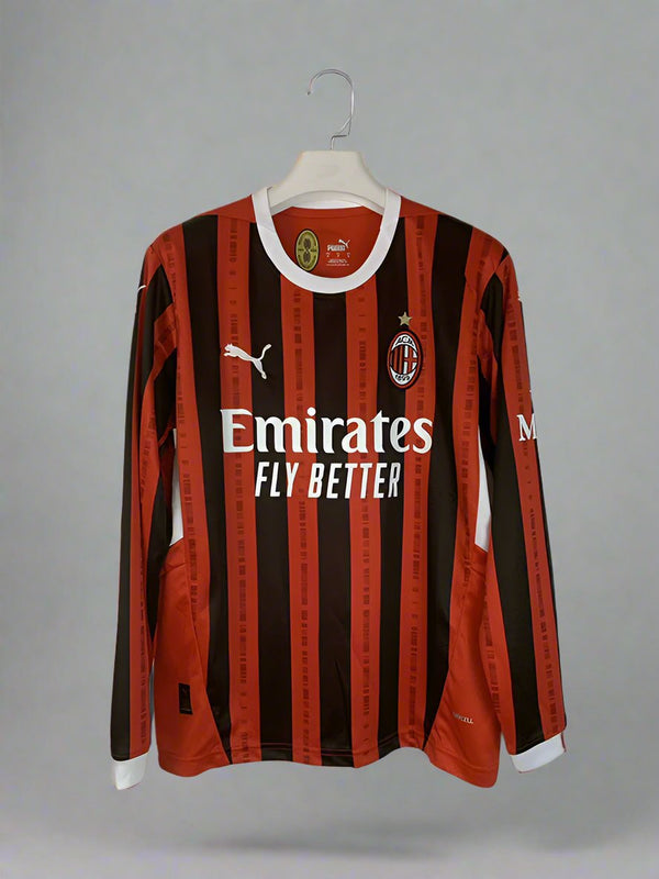 AC Milan Home 2024-25 - Stadium Kit (Full Sleeves)