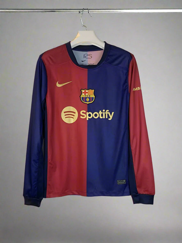 FC Barcelona Home 2024-25 - Stadium Kit (Full Sleeves)