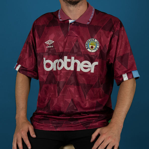 Manchester City Away 1991 - Retro Shirt