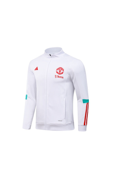 Manchester United Anthem Jacket - White