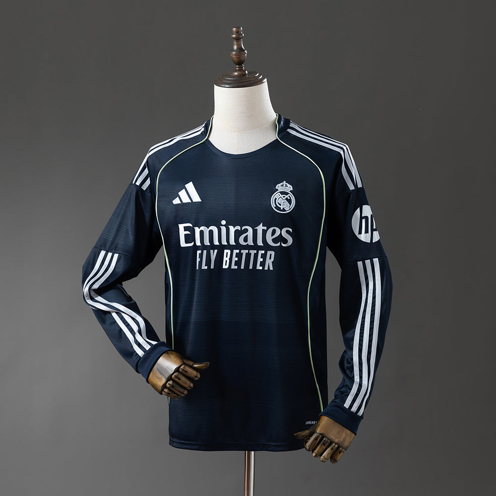 Real Madrid Away 2025-26 - Stadium Kit (Full Sleeves)