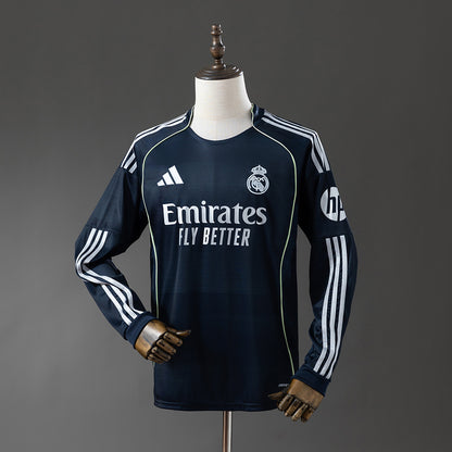 Real Madrid Away 2025-26 - Stadium Kit (Full Sleeves)