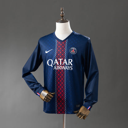 PSG Home 2025-26 - Stadium Kit (Full Sleeves)
