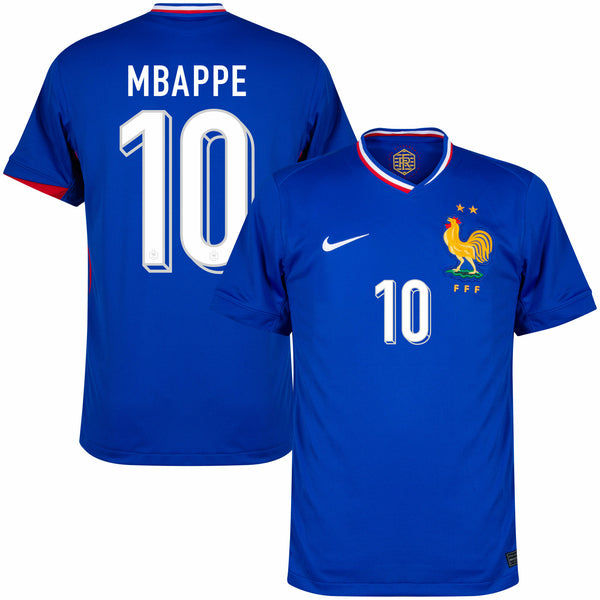 France Home 2024 MBAPPE Shirt - Stadium Kit