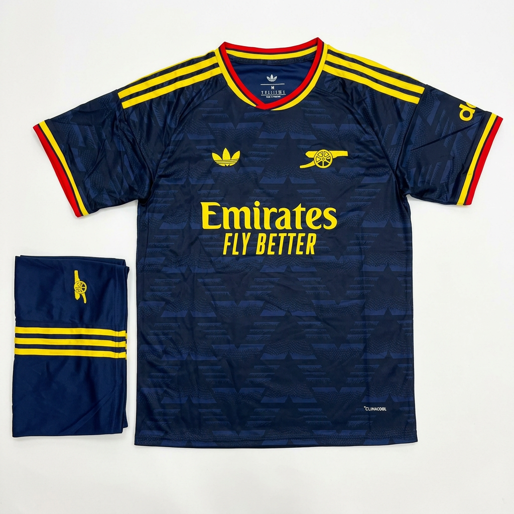 Navy Arsenal kit straight flat lay