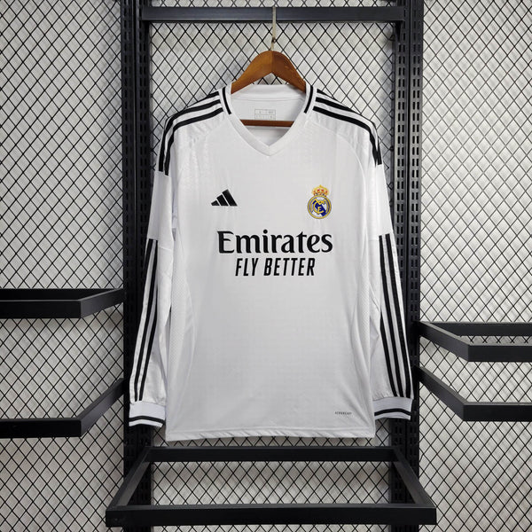 Real Madrid Home 2024-25 - Stadium Kit (Full Sleeves)