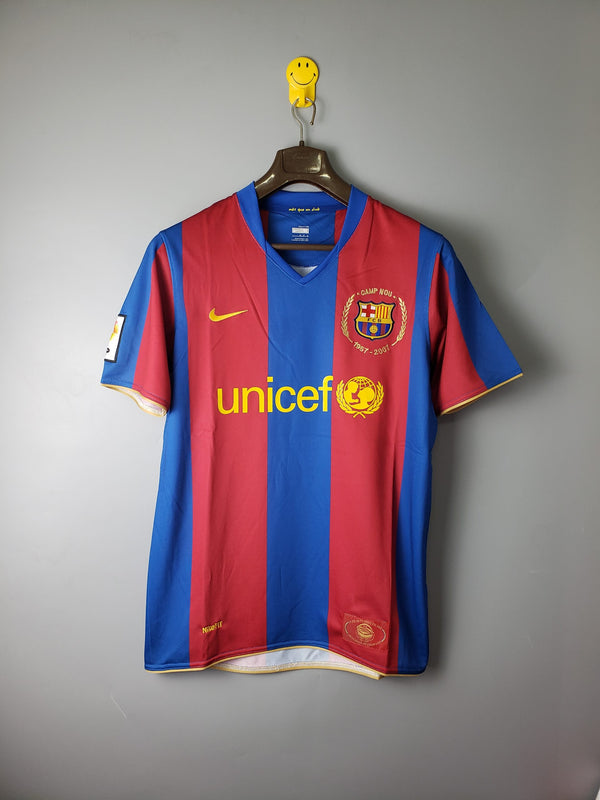 Barcelona Home 2007-08 - Retro Shirt