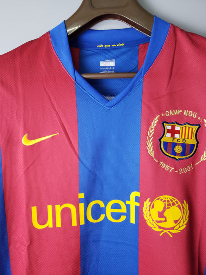 Barcelona Home 2007-08 - Retro Shirt