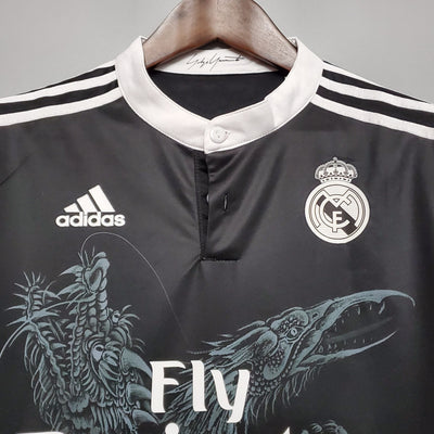 Real Madrid Away 2014-15 Retro Shirt (Full Sleeves)